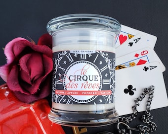 Le Cirque des Reves // The Night Circus // 8oz Jar Scented Soy Candle