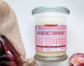 Magic Shop //  8oz Jar Scented Soy Candle