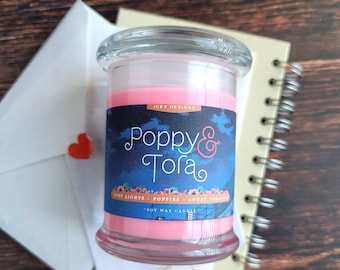 Poppy & Tora // 8oz Jar Scented Soy Candle