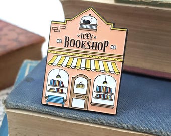 The Icey Bookshop - Bookish Enamel Pin