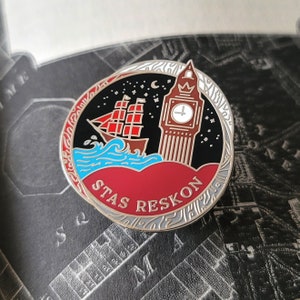 Stas Reskon - A Darker Shade of Magic Enamel Pin
