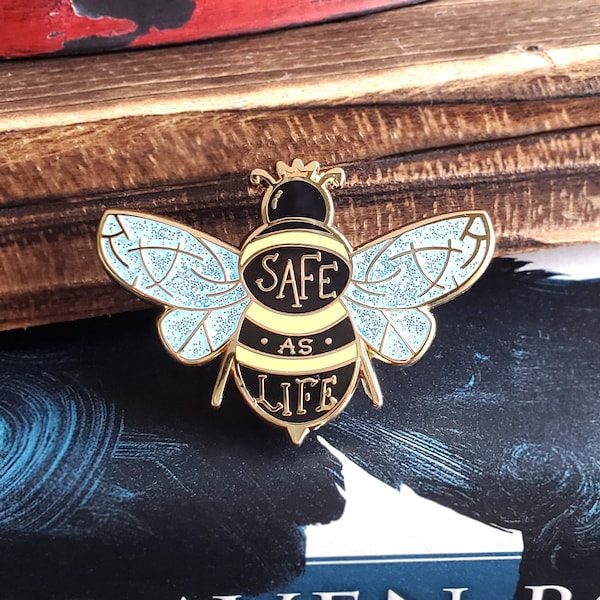 Safe as Life - The Raven Cycle Enamel Pin