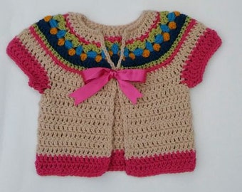 Sugar and Spice Cardigan CROCHET PATTERN pdf