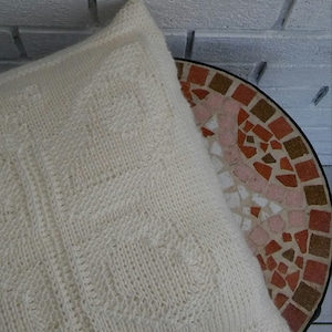 Tunisian Crochet Pattern Pdf Cabbage White Butterfly Cushion