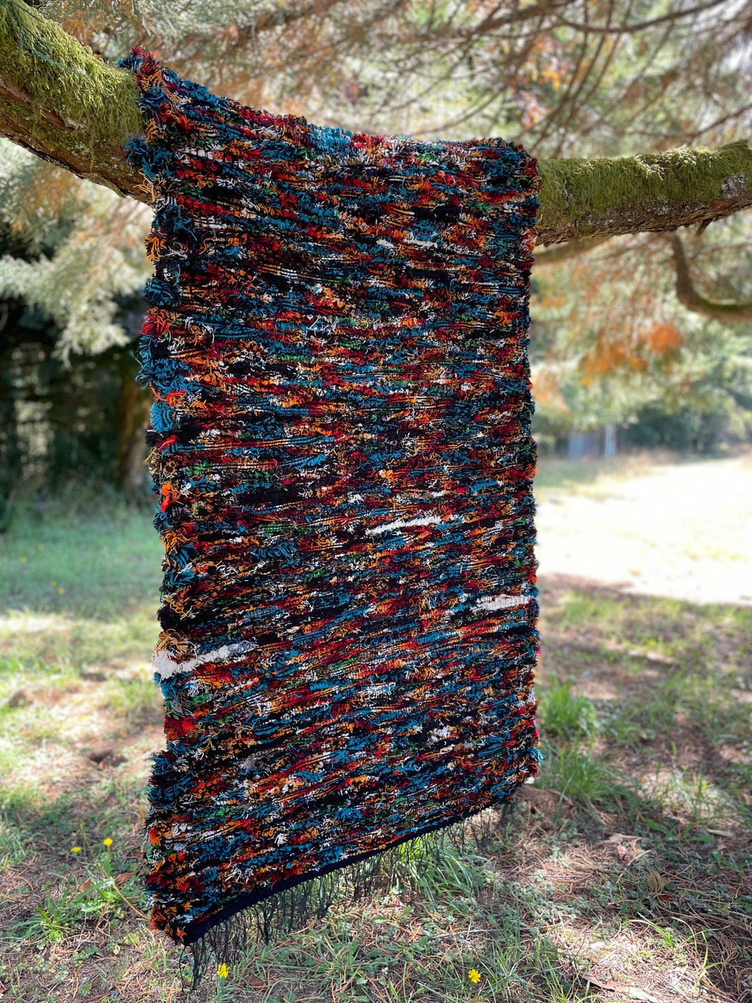 Handwoven Pendleton Wool Rug - Etsy