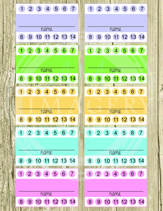 Immediate Down load Blank Track record Punch Playing cards with 14 Punches photo about Printable Punch Cards identified as Immediate Down load Blank Reputation Punch Playing cards with 14 Punches
