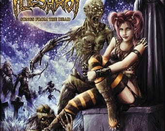 Vintage Fleshrot: Songs from the Dead CD - Musik inspirerad av den grafiska romanen