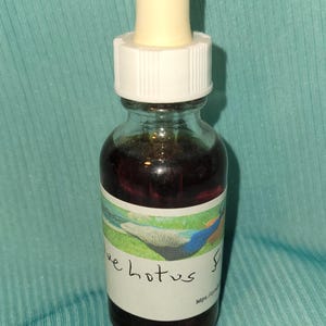 Blue Lotus Flower Tincture 2oz bottle with dropper