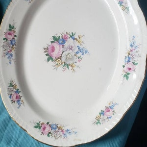 Homer Laughlin Platter Virginia Rose