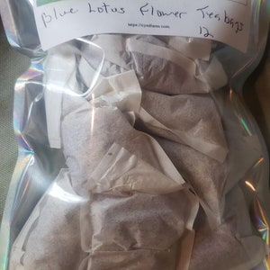 Blue Lotus Flower tea bags 20