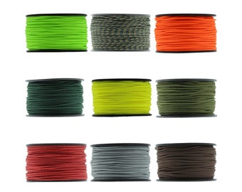 Micro Cord Paracord ~28 Colors! ~ 1.18mm x 125' ~ Made in the USA