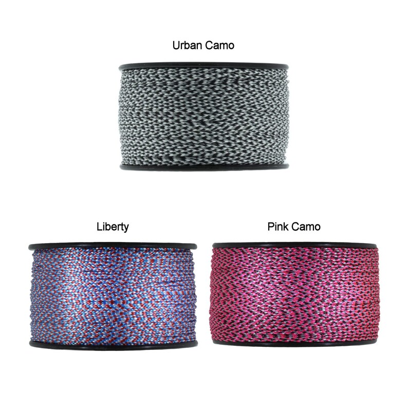 Nano Cord Paracord 32 Colors 0.75mm x 300' Made in Etsy