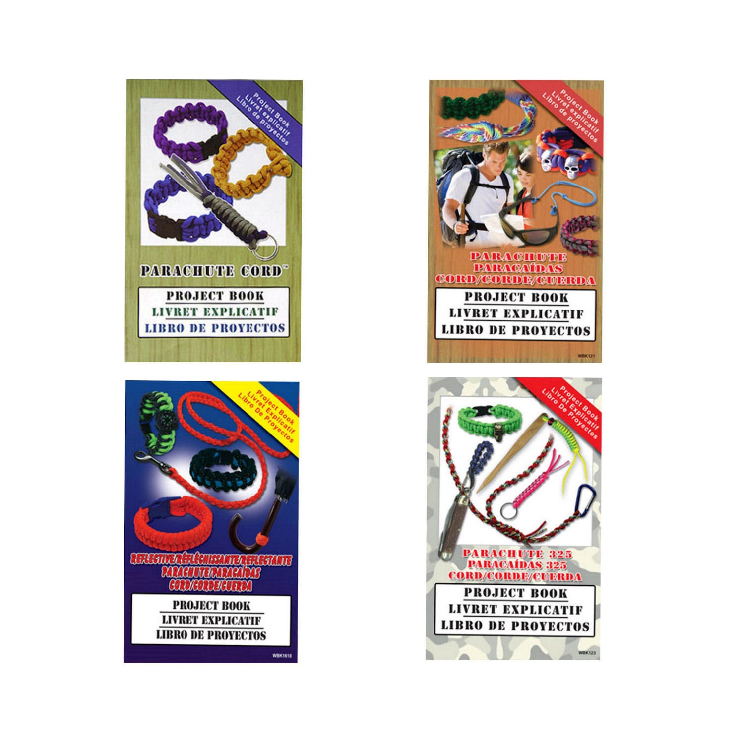 Project Booklets for Paracord Crafts