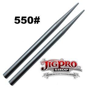 Stainless Steel 550 Type III Paracord Fid, Jig, Lacing, Stitching Needles (2) 3 1/2"