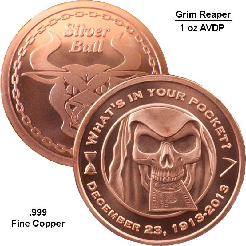 1 Oz .999 Pure Copper BU Round Challenge Coins - Etsy