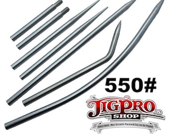 Stainless Steel 550 Type III Paracord Fid, Jig, Lacing, Stitching Needles