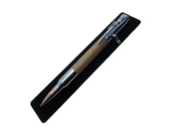 Hand Turned 30 Caliber Bolt Action Bullet Pens