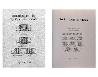 Instructional Turk&#39;s Head Knot Books By Tom Hall