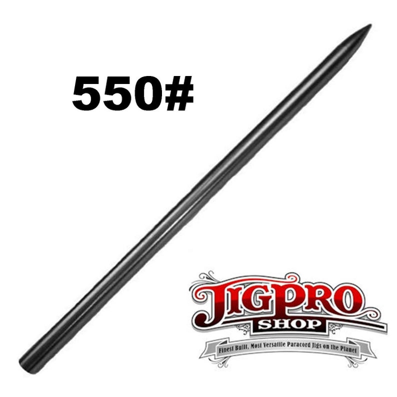 Stainless Steel 550 Type III Paracord Fid, Jig, Lacing, Stitching Needles 5" Straight
