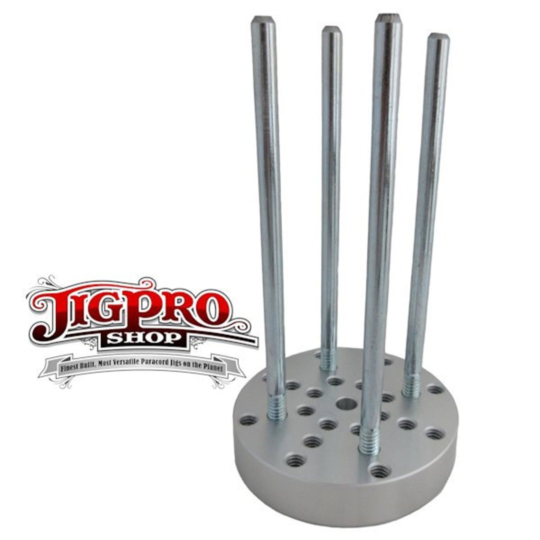 Gabarit Multi-Singe En Paracorde – Fabriquez Des Nœuds De Boule De 1,6 Cm à 6,3 Cm, Double Face Chevilles Amovibles, Gravure Laser Précise
