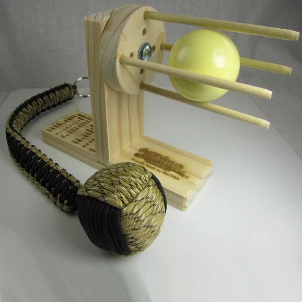 Uni-Monkey Fist Paracord Tool Jig ~ Makes Monkey Fists from 5/8 to 4