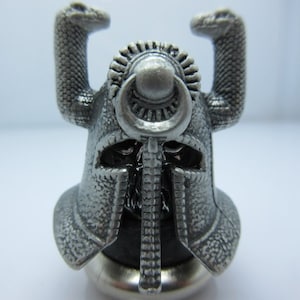 Riddle Of Steel Helmet With Thulsa Skull Paracord/Leather Bead by Bad Azz Beads