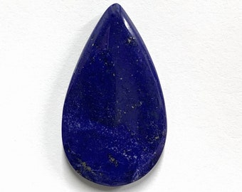 Lapis Lazuli with Pyrite Cabochon - Teardrop 24x42 mm Cabochon