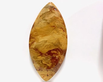 Square 31x33 mm Cabochon Minnesota Stromatolite Cabochon