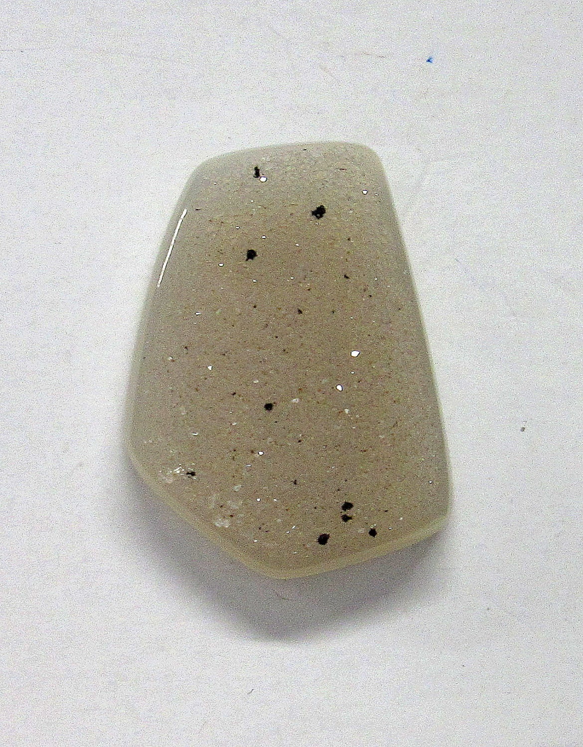 Salt and Pepper Quartz Druzy Cabochon Freeform 21x29 mm Etsy