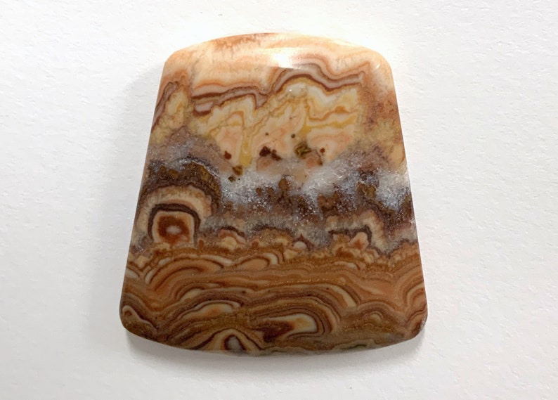 Rectangular 35x37 mm Cabochon Rolling Hills Dolomite Cabochon