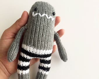 Mini Pants Monster • Handmade Knit Stuffed Monster