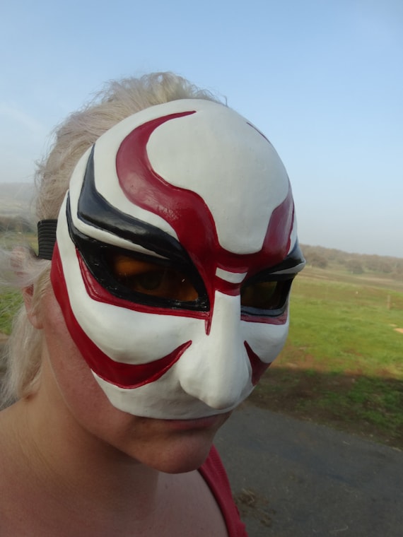 tilfredshed Røg rysten Kabuki Mask - Etsy