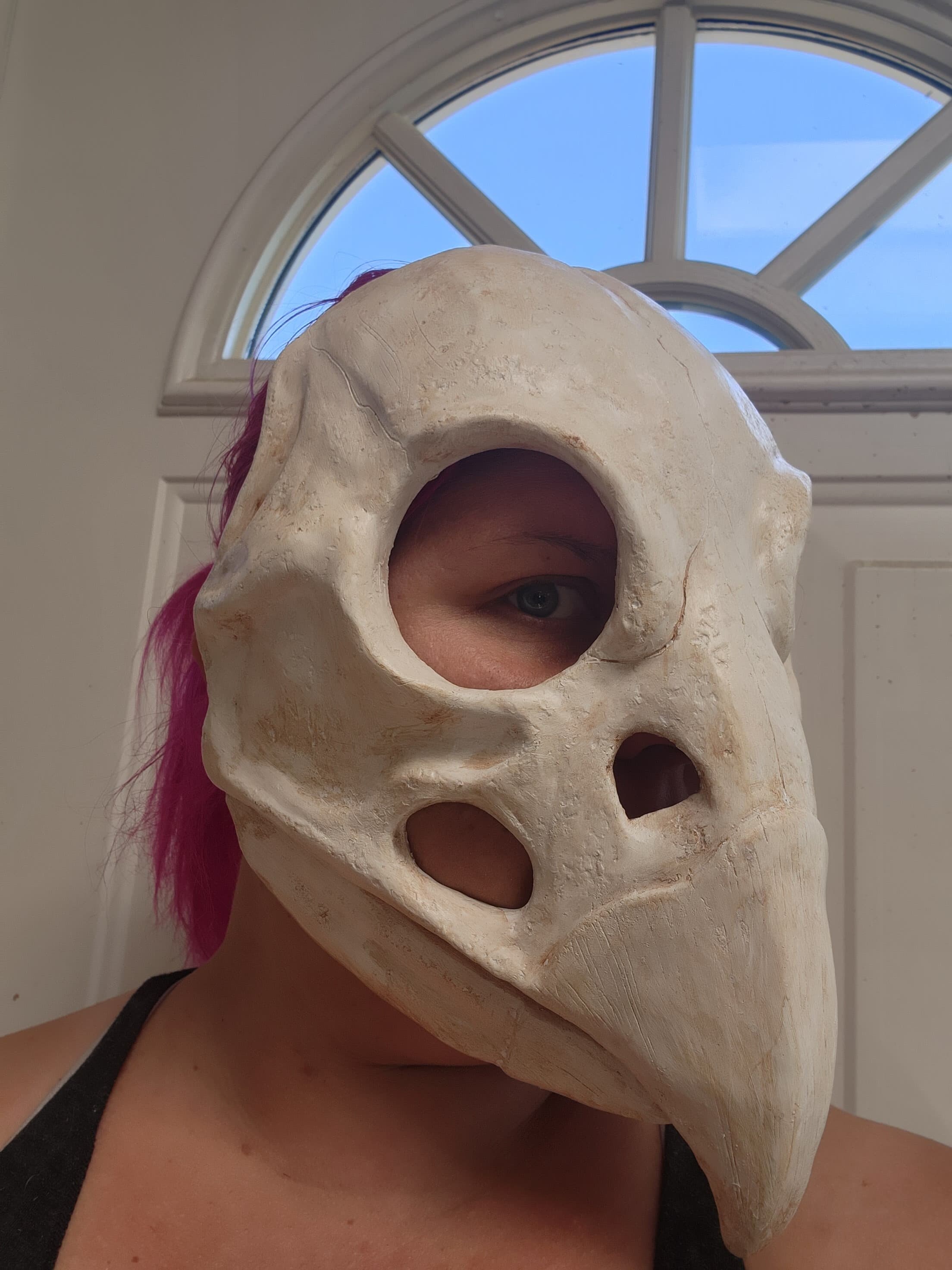 タカの頭蓋骨マスク - Etsy 日本