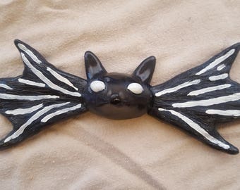 Op Jack Skellington geïnspireerde vlinderdas