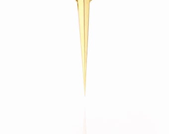 Stiletto Layering Statement Necklace in 14K Yellow Gold