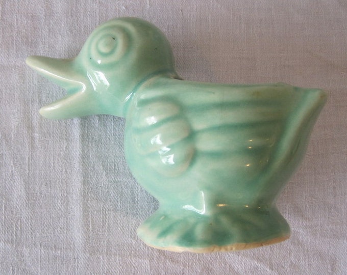6 Vintage 1950's Mccoy Pottery 4 Inch Duck Bird Planters Set Etsy