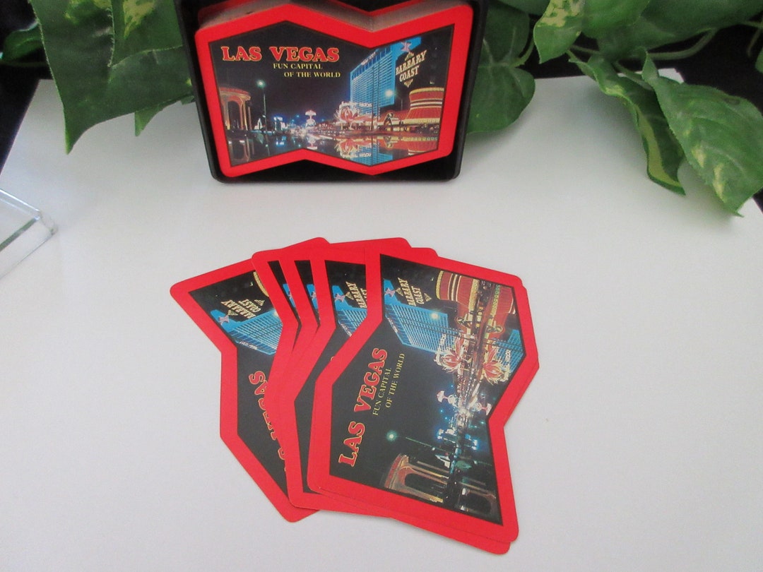 Las Vegas Playing Cards Vintage Casino Gambling Cards Etsy