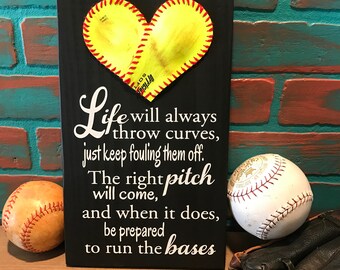 Softball Decor Etsy
