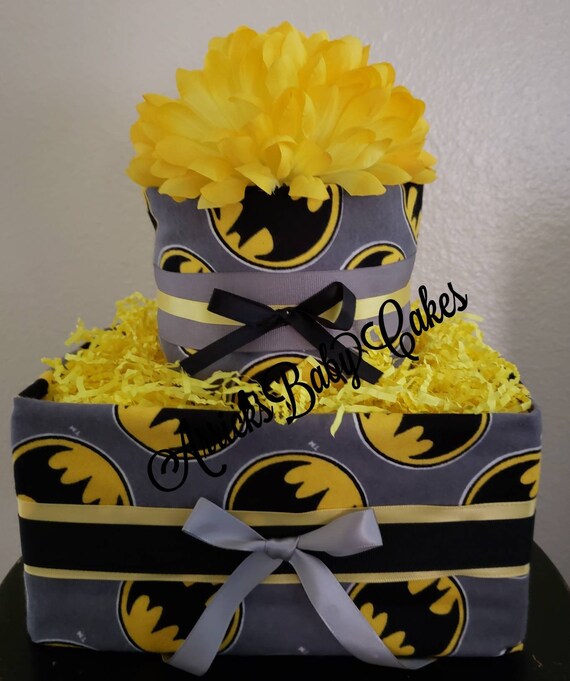 batman baby shower cake