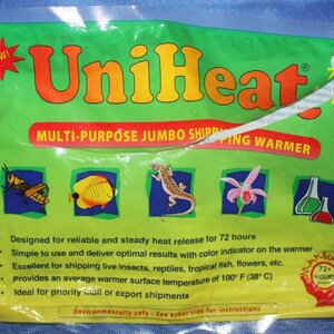 HEAT PACK for shipping succulents and cactus - ADD on to your order