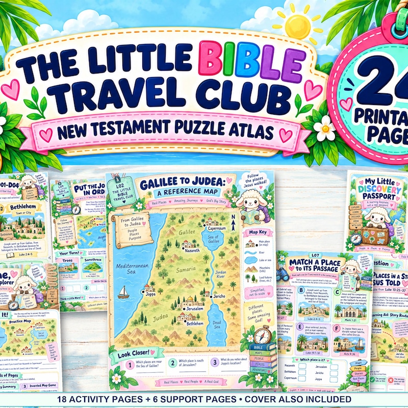 Printable Gamer Printable Bible Atlas - Etsy