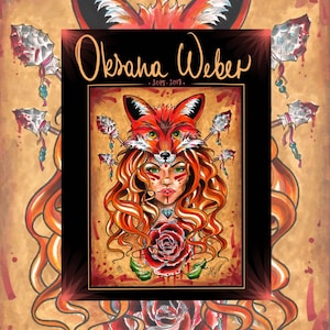 Tattoo Sketch Book by Oksana Weber (DIGITAL VERSION) ready to download