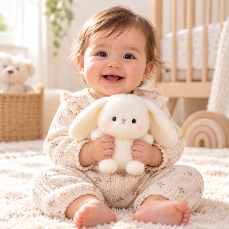 Kawaii Animal Plush Toy, 16cm Baby Soft Toy, Penguin Bunny Elephant ...