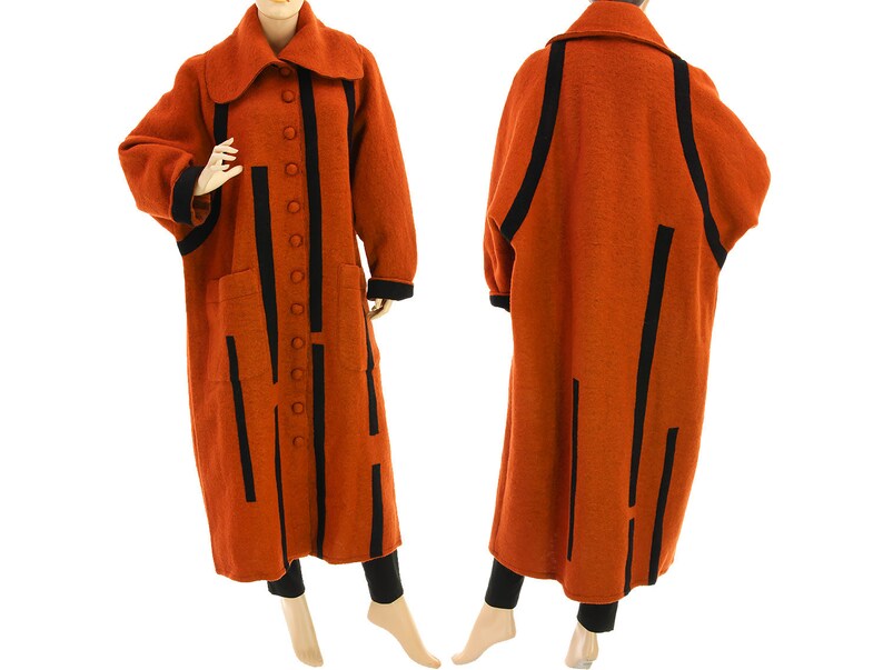 wool coat size 18
