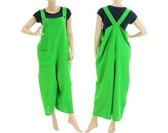 Lagenlook Dungarees - Etsy UK