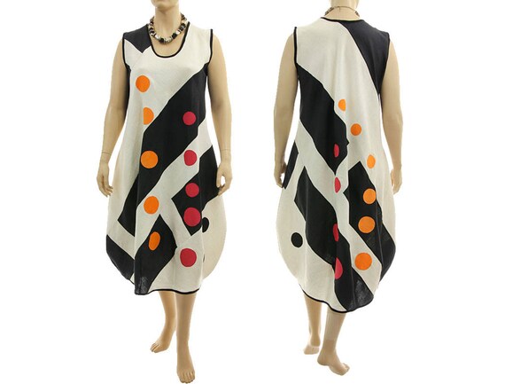black pinafore dress size 18