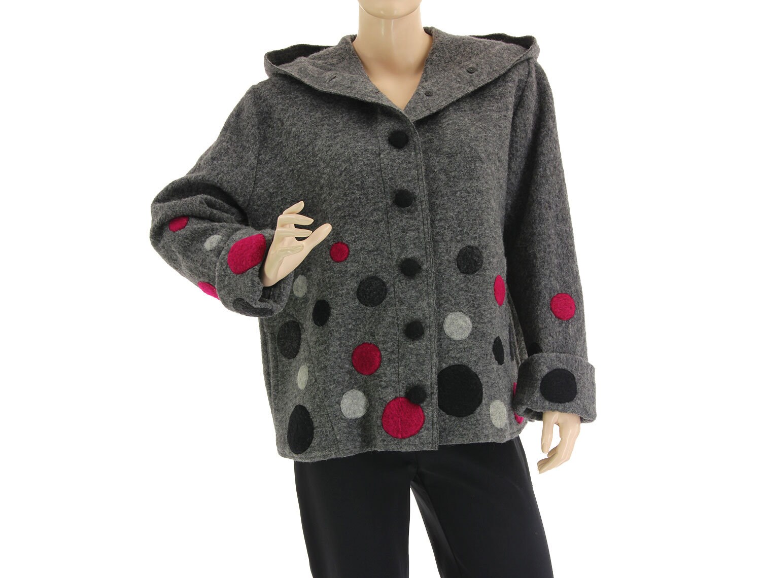 dots spring jacket