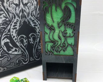 Custom Made Cthulhu Dice Tower