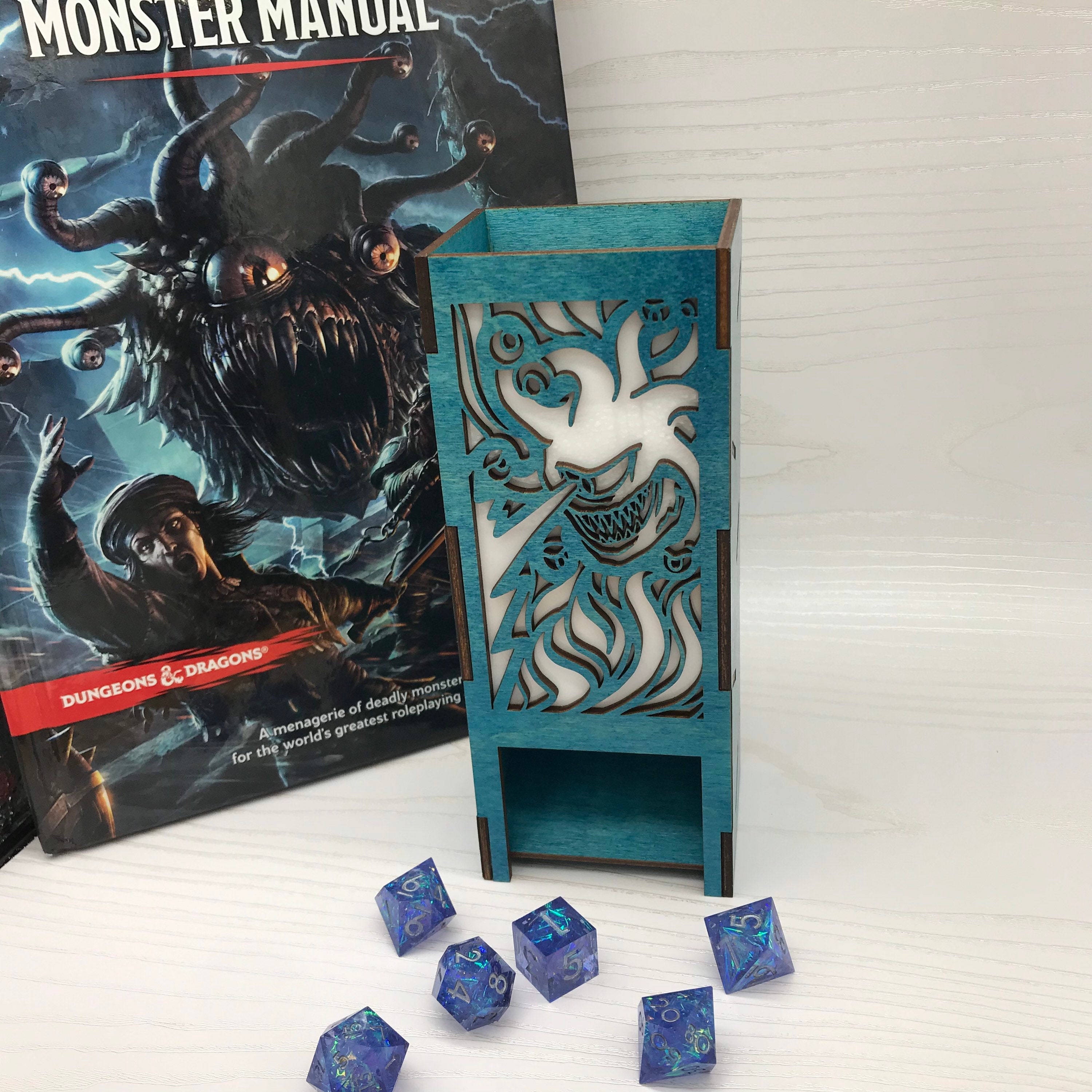 Custom Made Beholder Dice Tower Etsy