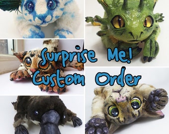 Suprise Me! Custom OOAK Plush Art Doll